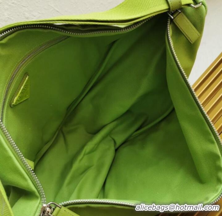 Super Quality Prada Re-Nylon large shoulder bag 2EV077 green