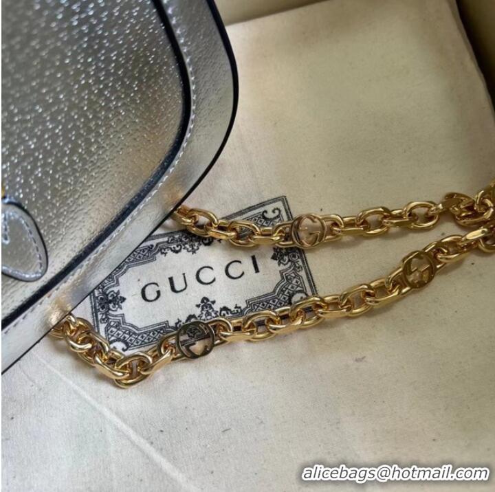 Promotional Gucci Jackie 1961 lame mini bag 675799 Silver