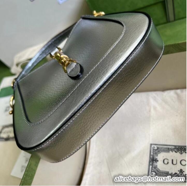 Promotional Gucci Jackie 1961 lame mini bag 675799 Silver