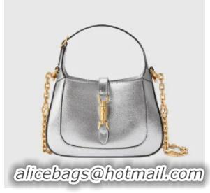 Promotional Gucci Jackie 1961 lame mini bag 675799 Silver