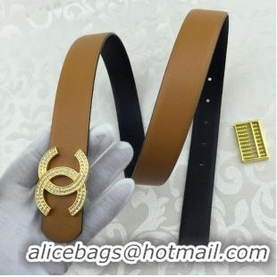 Discount Wholesale Chanel Belt 30MM CHB00017-2