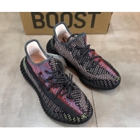 Discount Adidas Yeezy Boost 350 V2 Sneakers ' Yecherf Static' Black/Red 042016