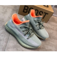 Good Looking Adidas Yeezy Boost 350 V2 Sneakers 'Side Refective ' Grey/Orange 042028 