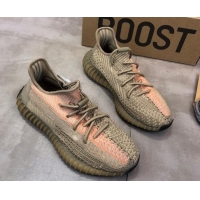 Durable Adidas Yeezy Boost 350 V2 Sneakers Brown/Orange 042038