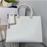 Buy Cheapest Prada Kristen Saffiano bag 1BD355 White