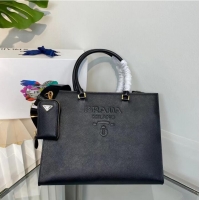 Top Grade Prada Kristen Saffiano bag 1BD355 black