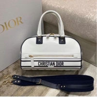 Good Quality DIOR medium leather tote Bag C9189 white