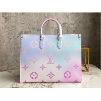 Well Crafted Louis Vuitton ONTHEGO GM Dip Dye Pastel M46076 Pink&Blue