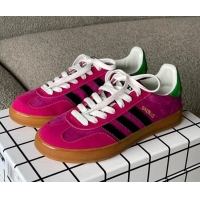 Good Quality Gucci x Adidas Gazelle Suede Sneakers Pink 0422106