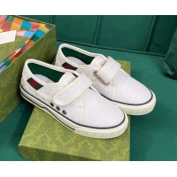 Lowest Price  Gucci Tennis 1977 GG Canvas Sneakers White 050720