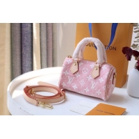 Top Quality Louis Vuitton NANO SPEEDY M81213 pink