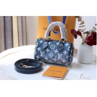 AAAAA Discount Louis Vuitton NANO SPEEDY M81213 blue