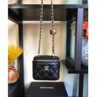 Top Quality Chanel mini Shoulder Bag Lambskin & Gold-Tone Metal AP2929 black