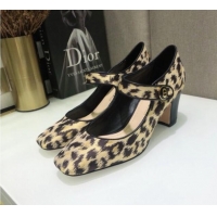 Grade Quality Dior D-Doll Mizza Mary Janes Pumps 7cm Beige 050569