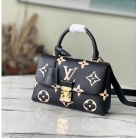 Most Popular Louis Vuitton MADELEINE BB M46008 Black & Beige