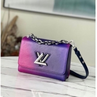 Super Quality Louis Vuitton TWIST MM M59894 Gradient Blue