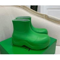 Best Grade Bottega Veneta BV PUDDLE Rubber Ankle Boots Grass Green 2051918