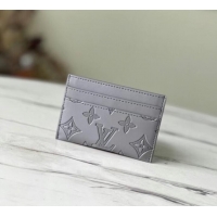 Cheapest Louis Vuitton DOUBLE CARD HOLDER M81381 Anthracite gray