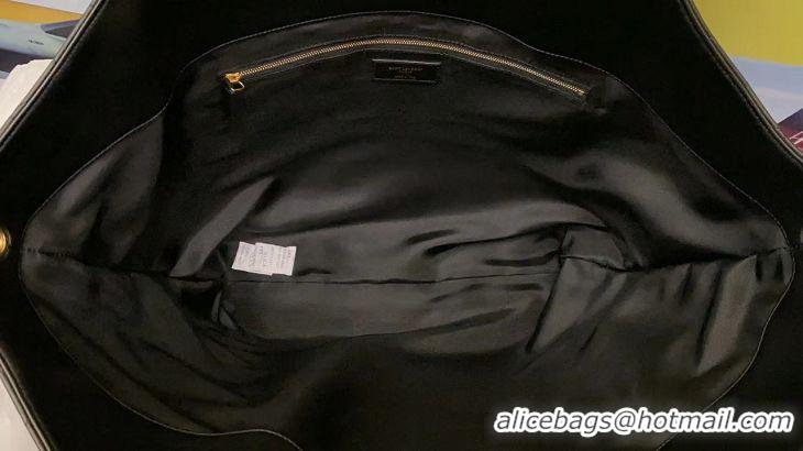 Top Quality Yves Saint Laurent Original Leather Shopping Bag 698651 Black