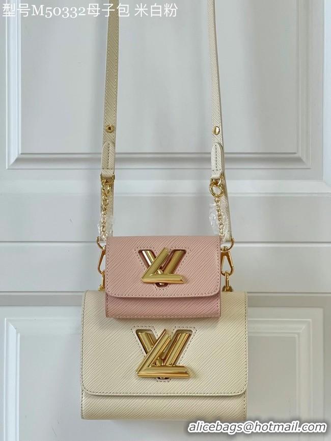 Hot Style Louis Vuitton TWIST PM M59886 Taupe Brown & Pink M59886