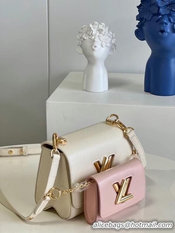 Hot Style Louis Vuitton TWIST PM M59886 Taupe Brown & Pink M59886