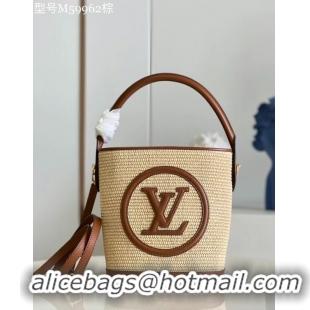 Durable Louis Vuitton PETIT BUCKET M59962 Caramel Brown