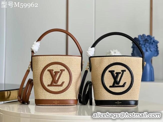 Durable Louis Vuitton PETIT BUCKET M59962 Caramel Brown