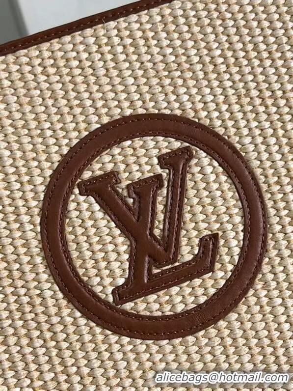 Buy New Cheap Louis Vuitton TOILETRY POUCH ON CHAIN M81366 Caramel Brown