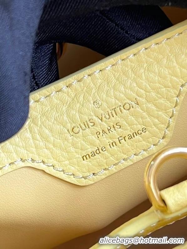 Sumptuous Louis Vuitton CAPUCINES BB M59882 Creme Beige