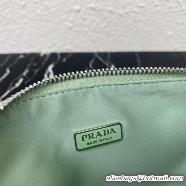 Expensive Prada crystal handbag 1VH243 green