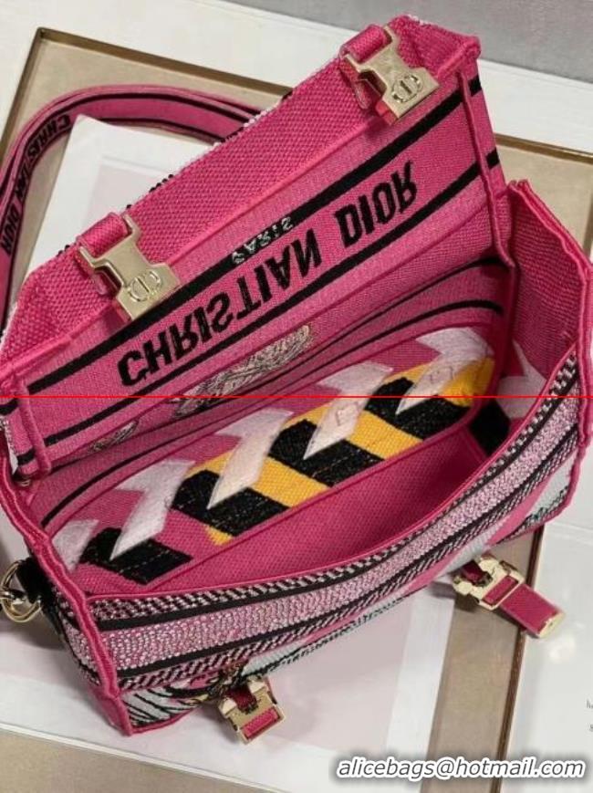 AAAAA DIOR BOBBY BAG Embroidery C0803 pink