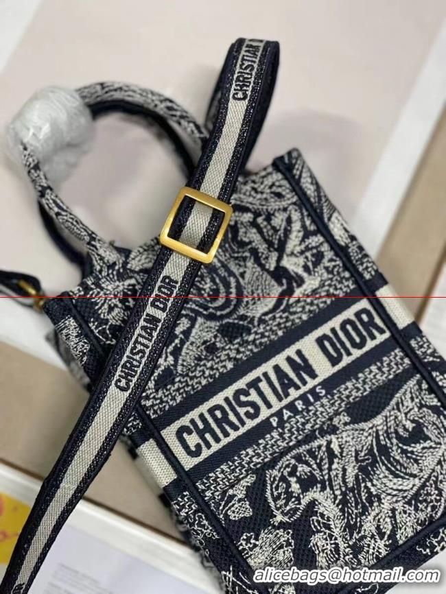 Modern DIOR SMALL BOBBY BAG Embroidery C9002-2 