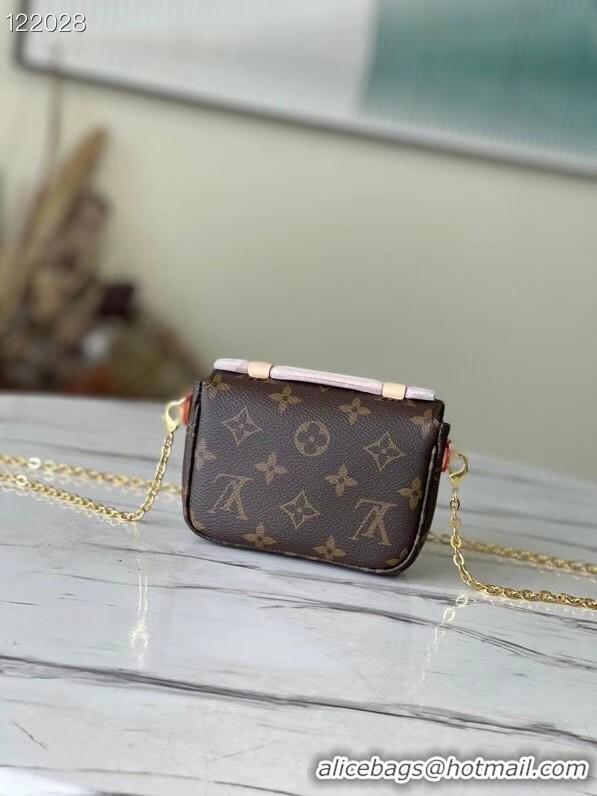 Discount Louis vuitton mini monogram canvas M80312 brown