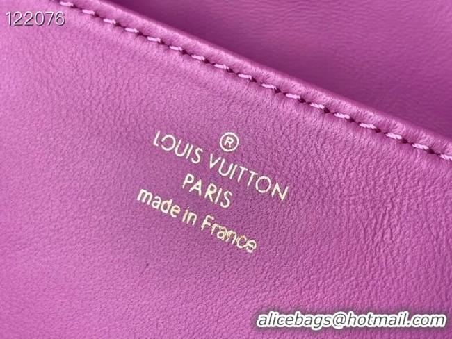 Fashion Louis vuitton WALLET ON STRAP BUBBLEGRAM M81125 Fuchsia