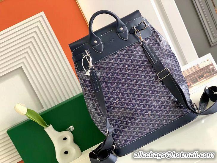 Buy Classic Goyard Steamer PM Bag Travel Bag G1407 Navy Blue