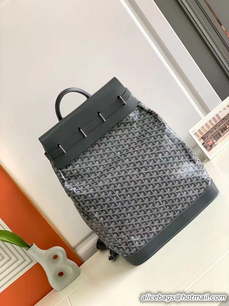 Most Popular Goyard Steamer PM Bag Travel Bag G1407 Dark Grey