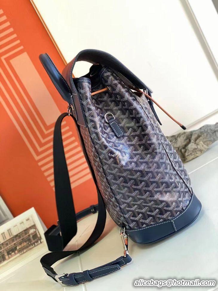 Famous Promotional Goyard Alpin Backpack G8710 Navy Blue