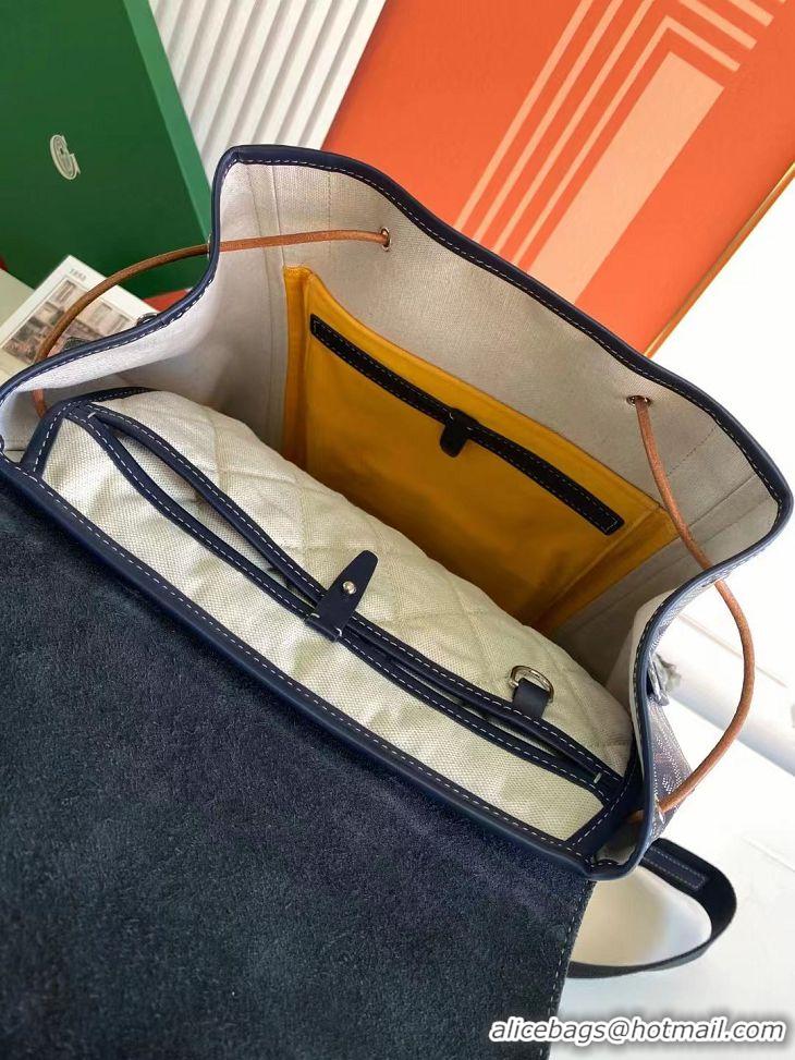 Famous Promotional Goyard Alpin Backpack G8710 Navy Blue