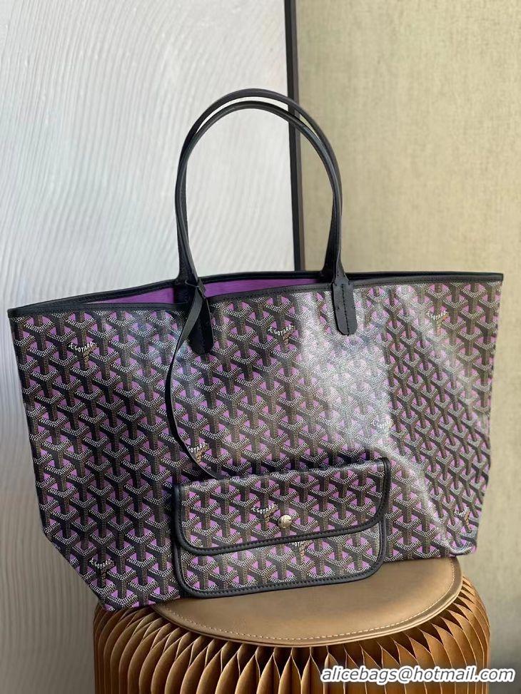 Shop Grade Goyard Original Claire Voie Tote Bag PM 2388 Purple