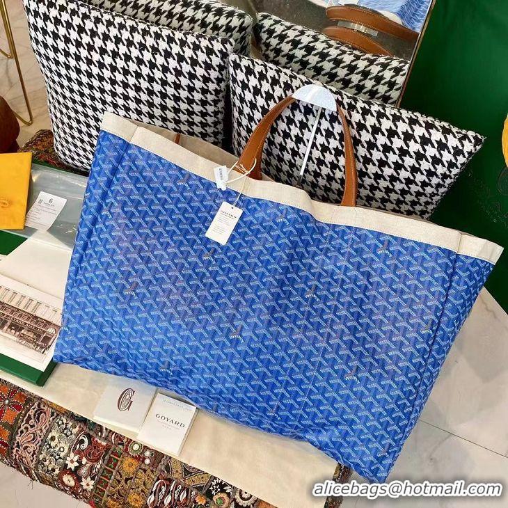 Crafted Discount Goyard Mediterranee Tote Bag G2161 Light Blue