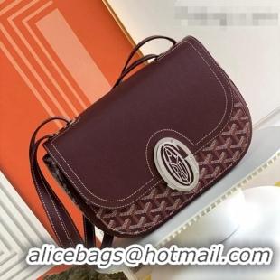 Grade Discount Goyard 233 Crossbody Bag G8960 Burgundy