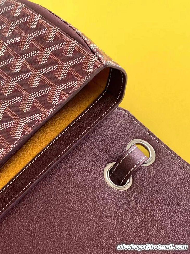 Grade Discount Goyard 233 Crossbody Bag G8960 Burgundy