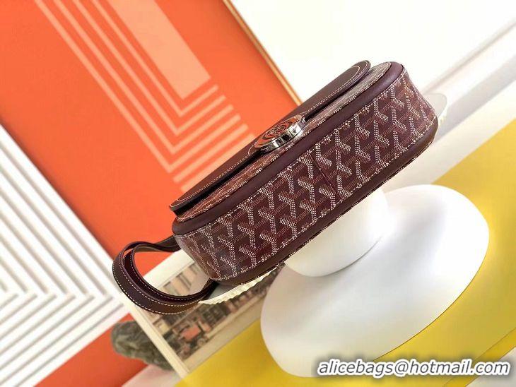 Grade Discount Goyard 233 Crossbody Bag G8960 Burgundy