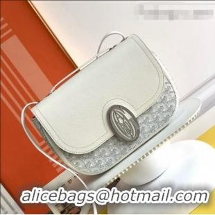 Sophisticated Goyard 233 Crossbody Bag G8960 White