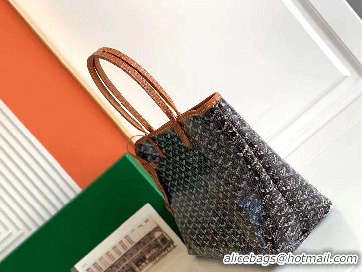 Famous Brand Goyard Chien Gris Pet Tote Bag G8957 Black And Tan