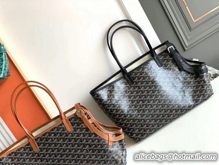 Famous Brand Goyard Chien Gris Pet Tote Bag G8957 Black And Tan