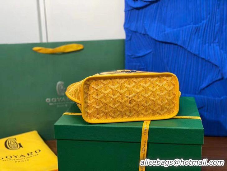 Famous Brand Goyard Anjou Mini Bag With Bulldog G2320 Yellow