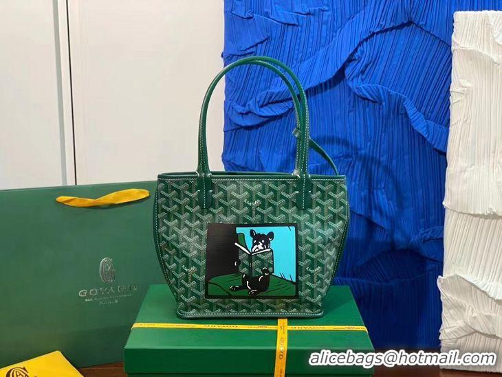 Promotional Goyard Anjou Mini Bag With Bulldog G2320 Green