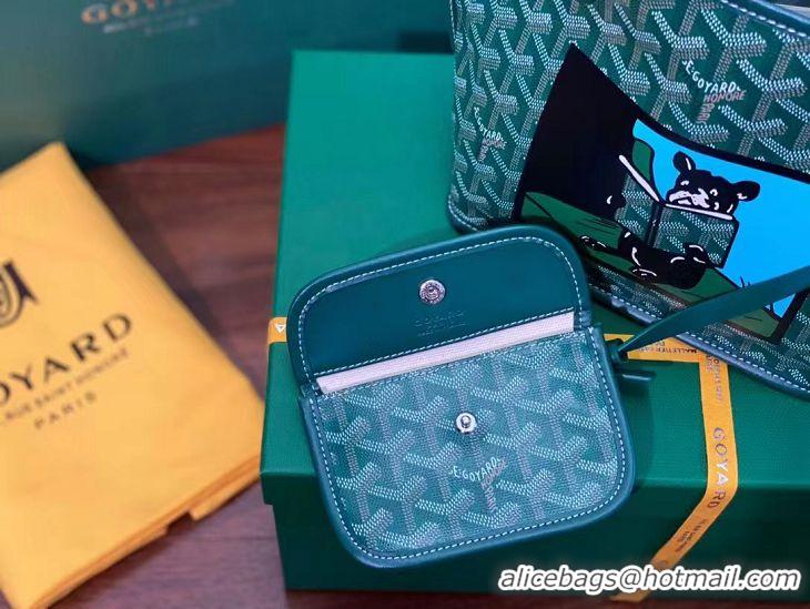 Promotional Goyard Anjou Mini Bag With Bulldog G2320 Green