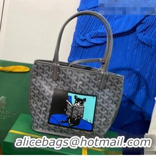 Shop Discount Goyard Anjou Mini Bag With Bulldog G2320 Dark Grey